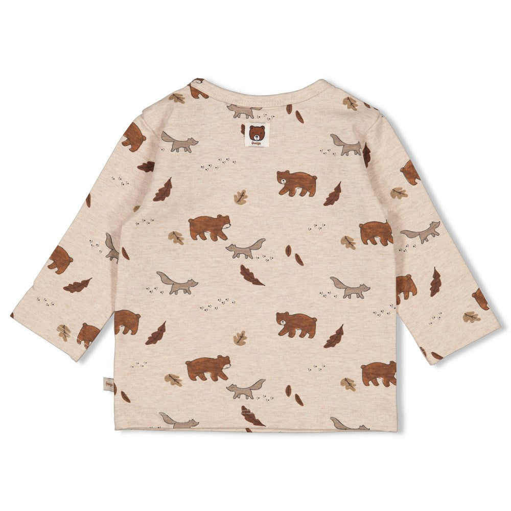 Feetje Longsleeve AOP - Wild World Achterzijde