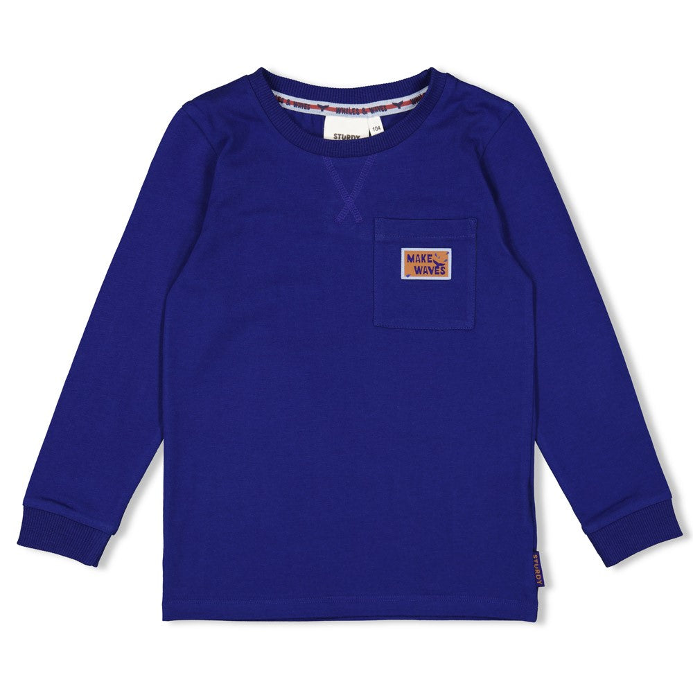 Sturdy Longsleeve - Waves And Whales Voorzijde