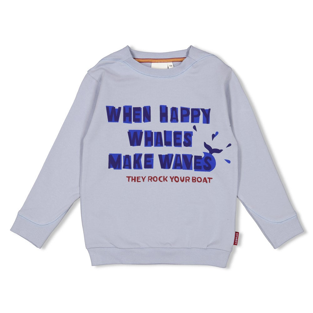 Sturdy Sweater - Waves And Whales Voorzijde