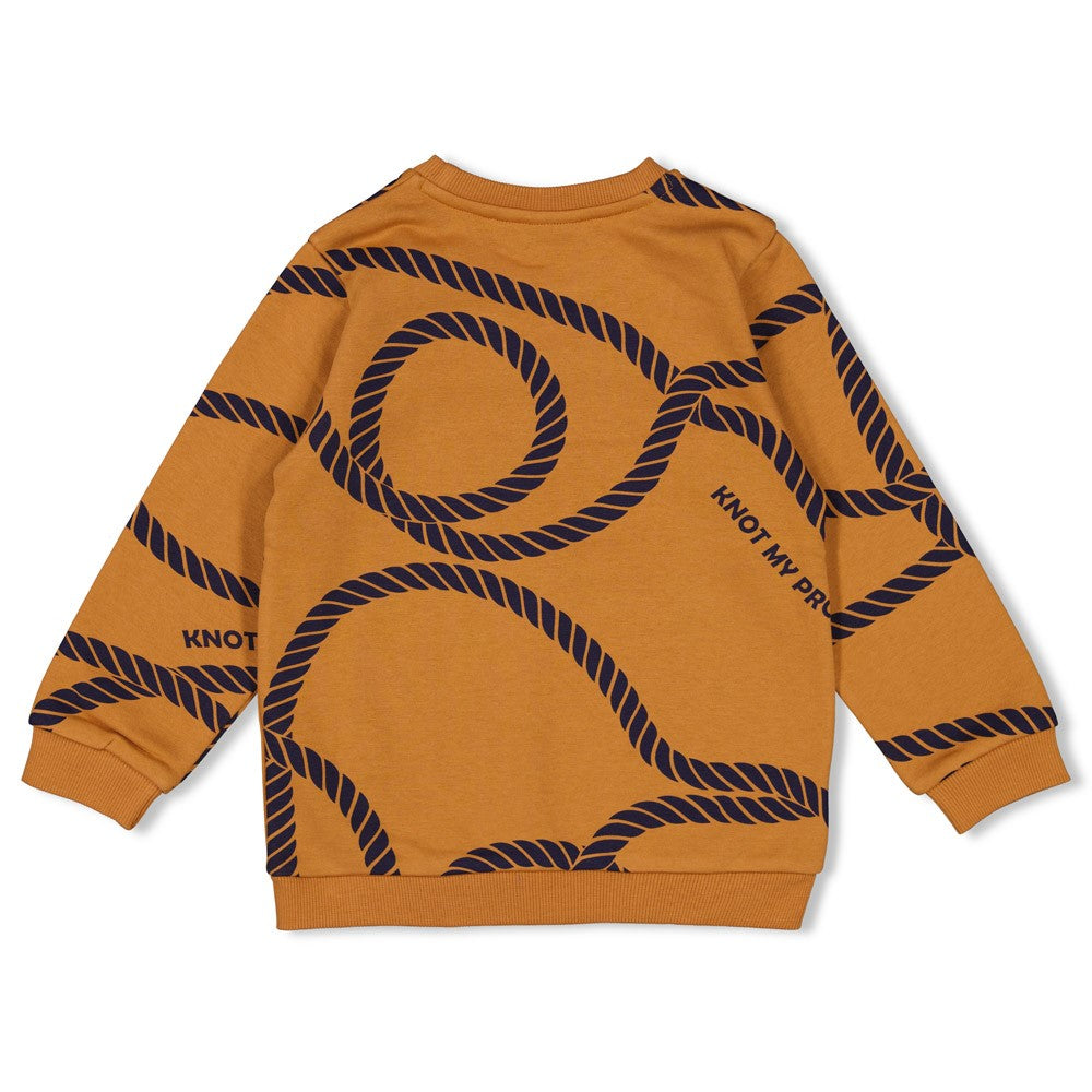 Sturdy Sweater AOP - Waves And Whales Achterzijde