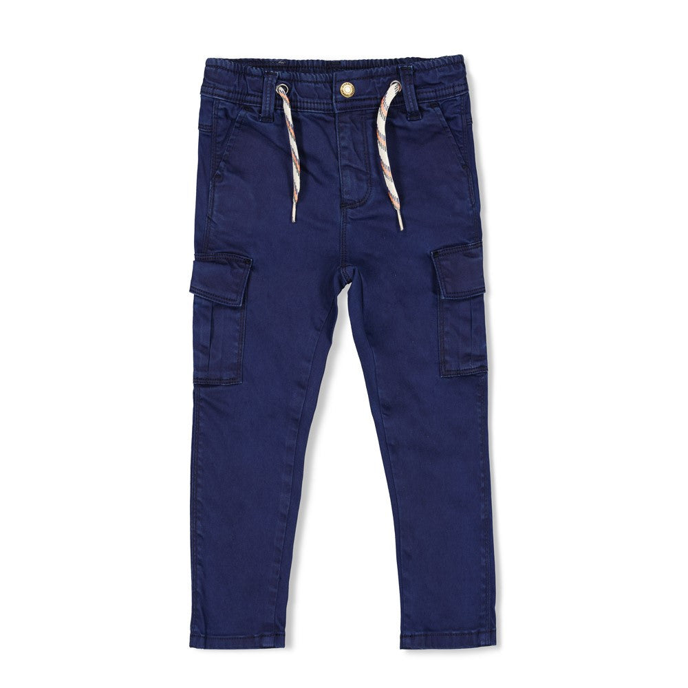 Sturdy Cargo Broek - Waves And Whales Voorzijde