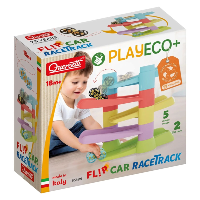 Play Eco Flip-car Racebaan Voorzijde Verpakking