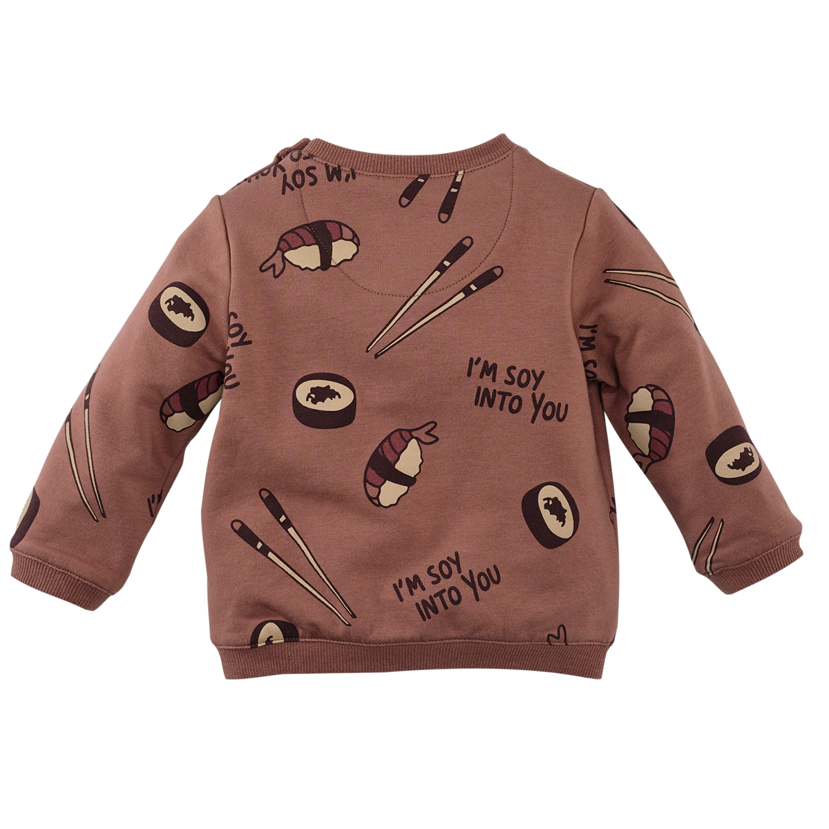 Z8 Ramy Sweater - Amber Brown/AOP Achterzijde