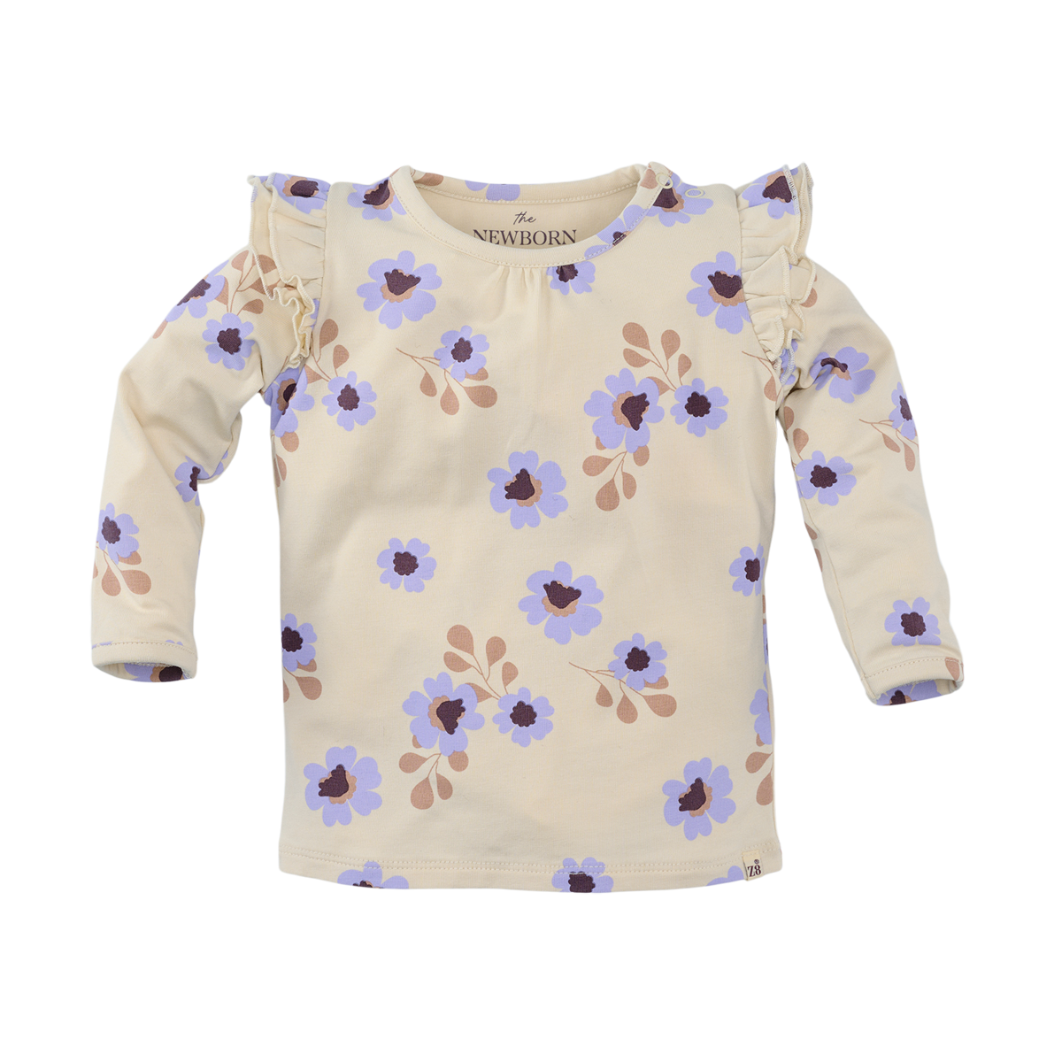 Z8 Elizan Jersey Longsleeve - Vanilla Cream/AOP Voorzijde