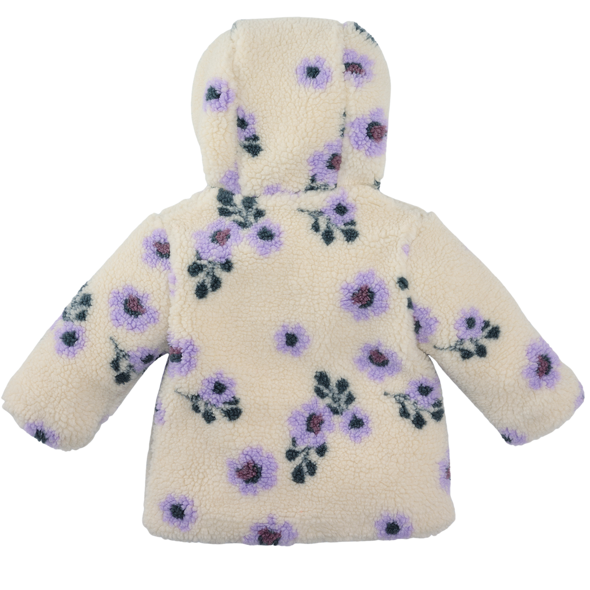 Z8 Nayla Teddy Jacket - Vanilla Cream/ AOP Achterzijde