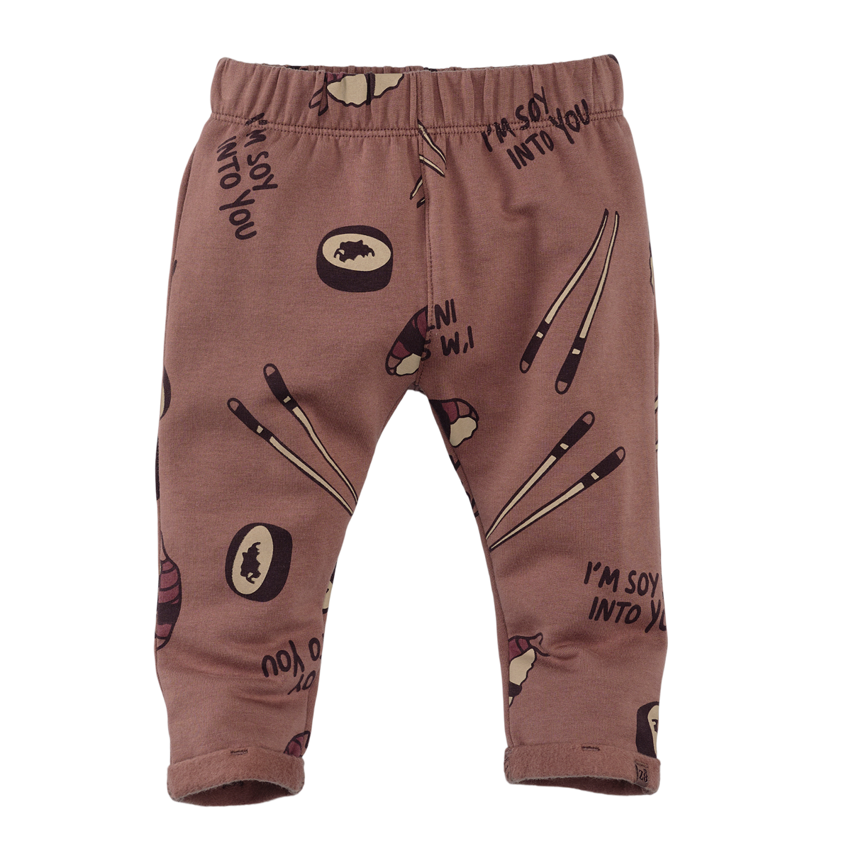 Z8 Fons Sweat Pants - Amber Brown/AOP voorzijde
