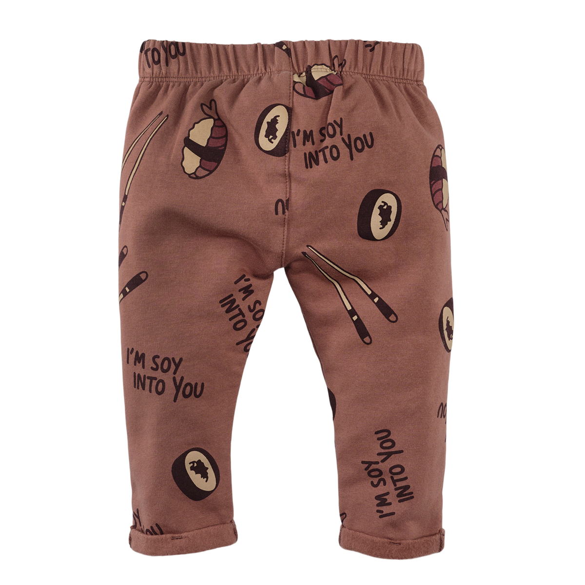 Z8 Fons Sweat Pants - Amber Brown/AOP achterzijde