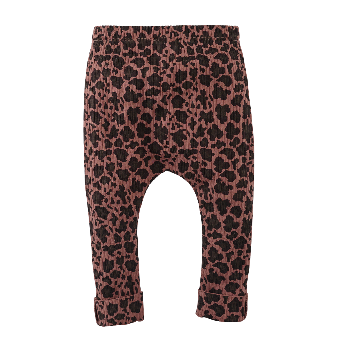 Z8 Joan Tricot Rib Leggings - Amber Brown/AOP Achterzijde