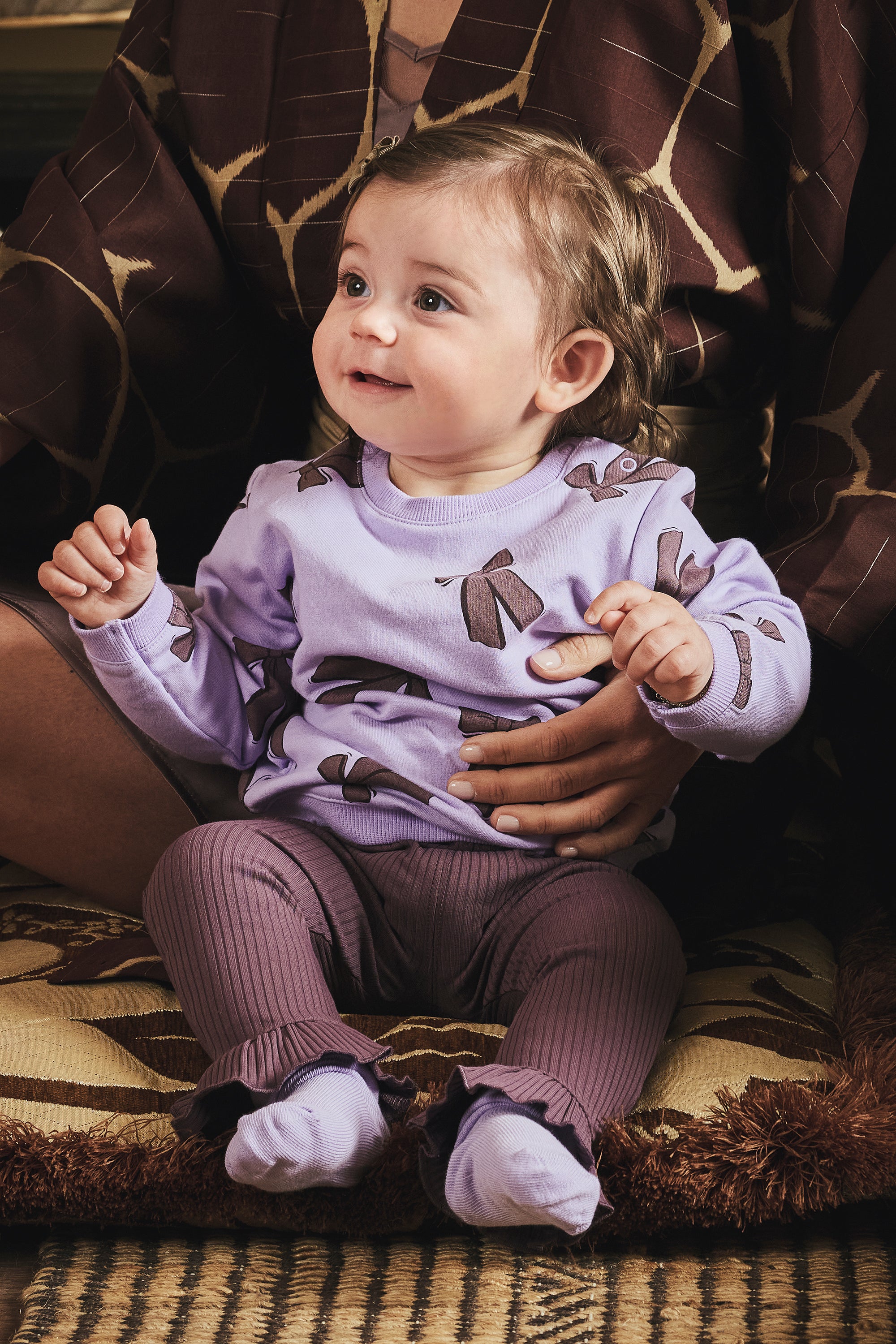 Z8 Miracle Tricot Rib Leggings - Frosted plum Sfeerfoto