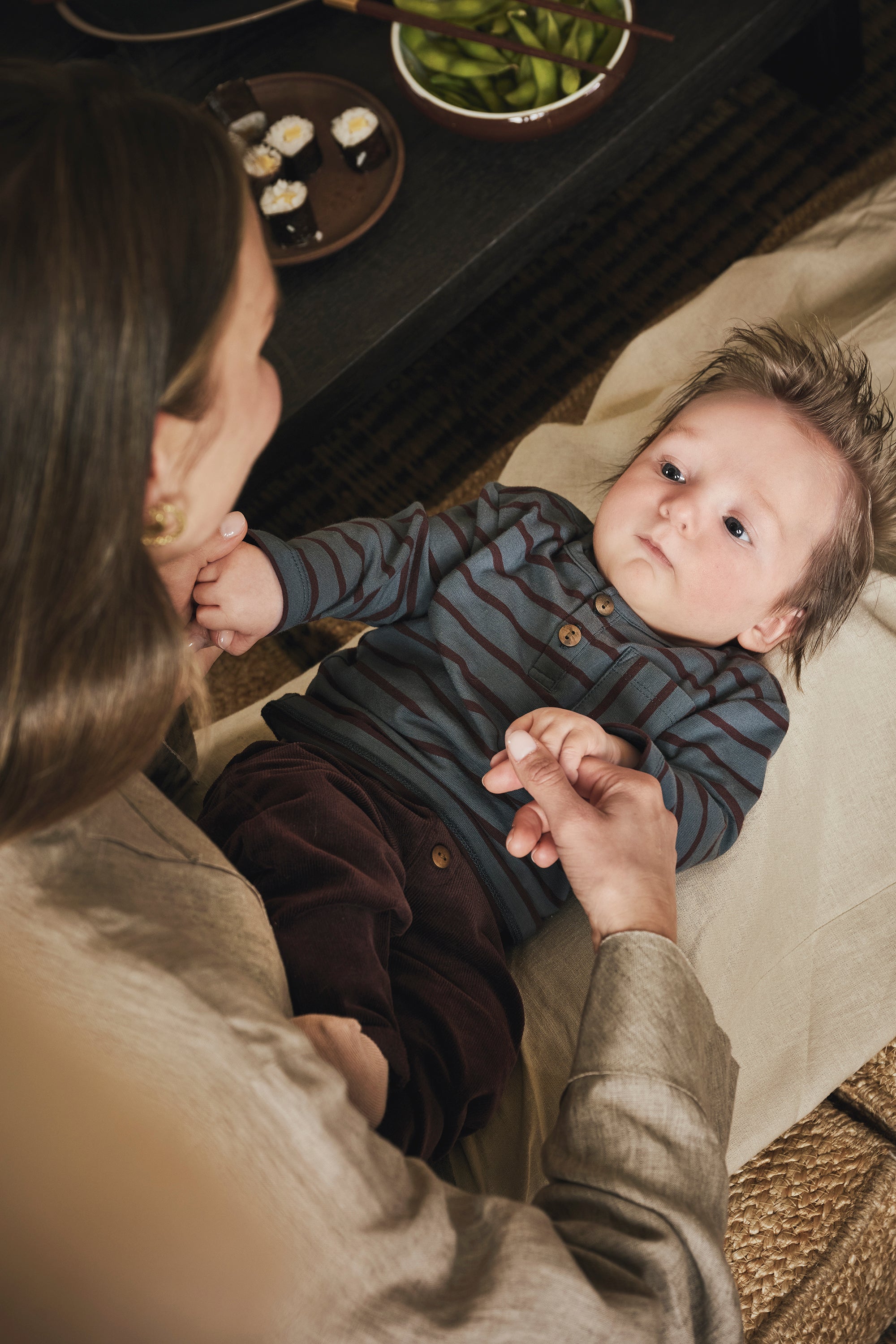 Z8 Jelke Jersey Longsleeve - Seafood Shadow/ Crushed Cloves Sfeerfoto