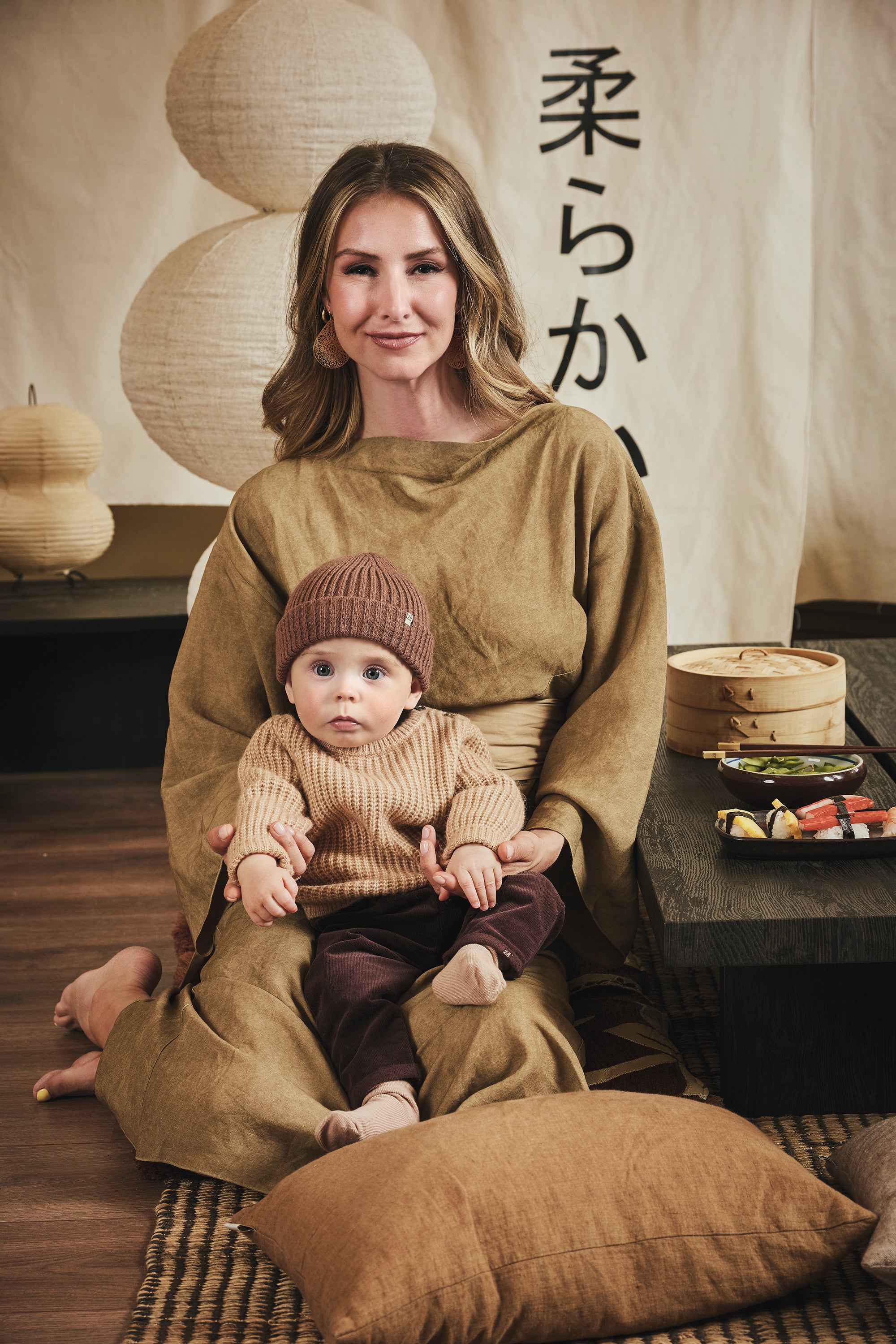 Z8 Elvin Knitted Sweater - Brush Sfeerfoto