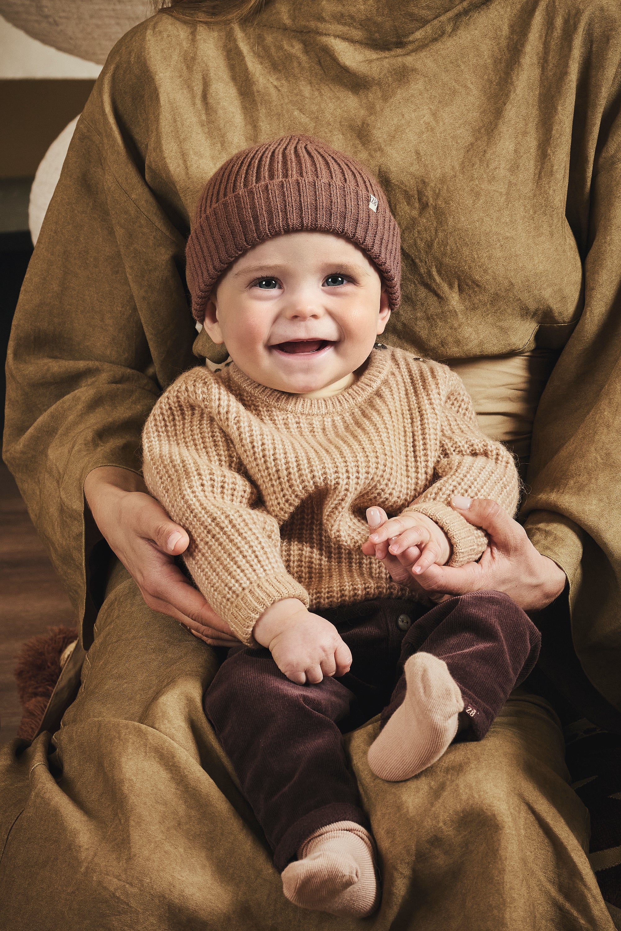 Z8 Elvin Knitted Sweater - Brush Sfeerfoto