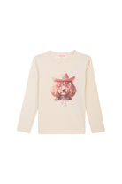 Someone Longsleeve DAPHNE-SG-03-F - Dark Ecru voorzijde
