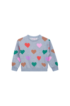 Someone Sweater FAUVE-SG-16-A - Grey Melange vooraanzicht
