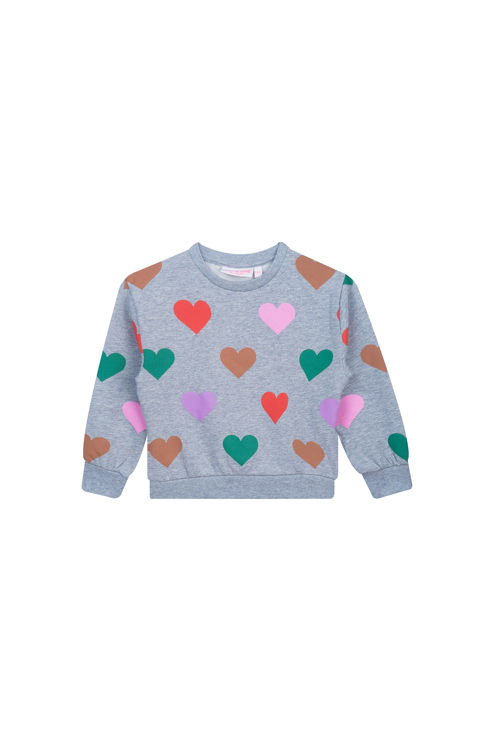 Someone Sweater FAUVE-SG-16-A - Grey Melange vooraanzicht