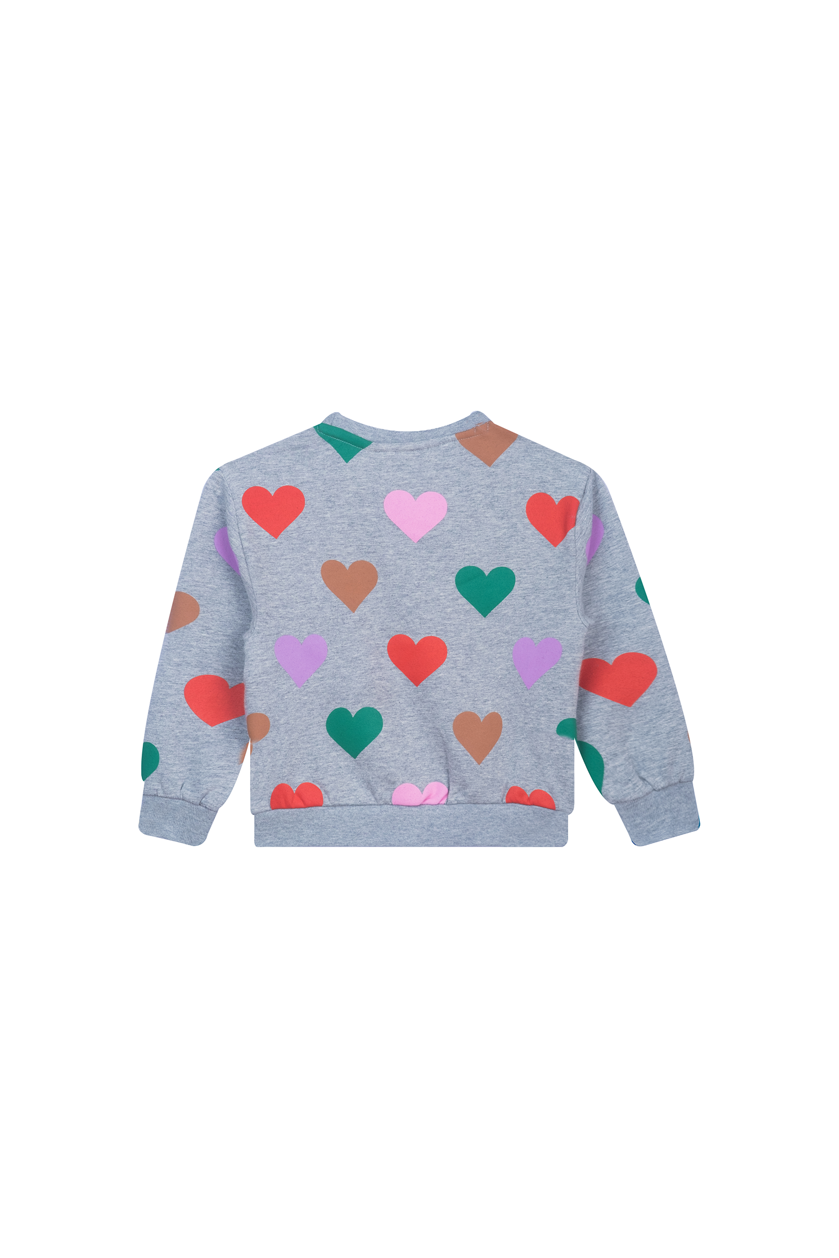 Someone Sweater FAUVE-SG-16-A - Grey Melange achteraanzicht