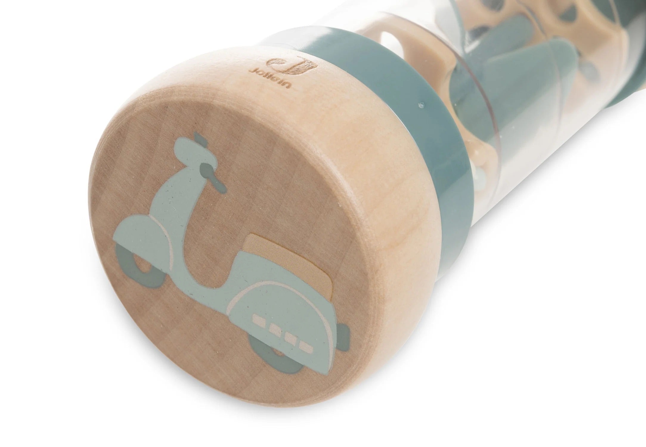 Jollein Houten Regen Rammelaar On The Go Detail