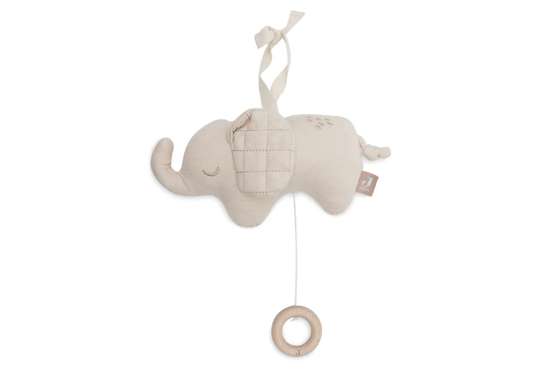 Jollein Muziekhanger Elephant Tales Zijaanzicht
