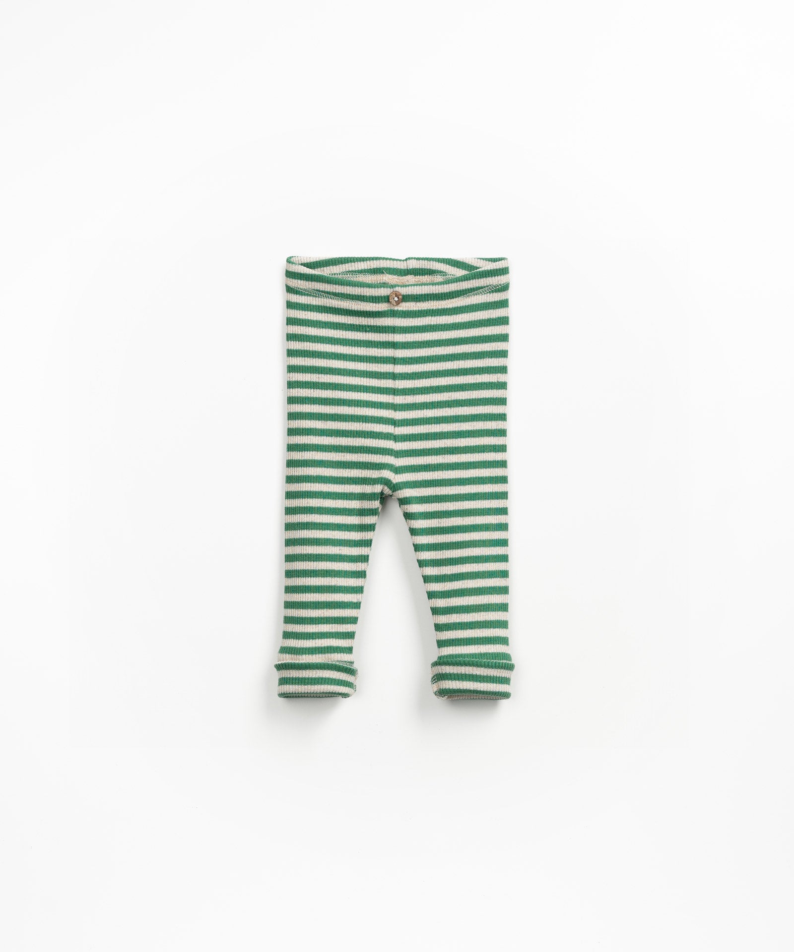 Play Up Striped Rib Leggings - Botanical voorzijde