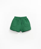Play Up Woven Shorts - Botanical voorzijde