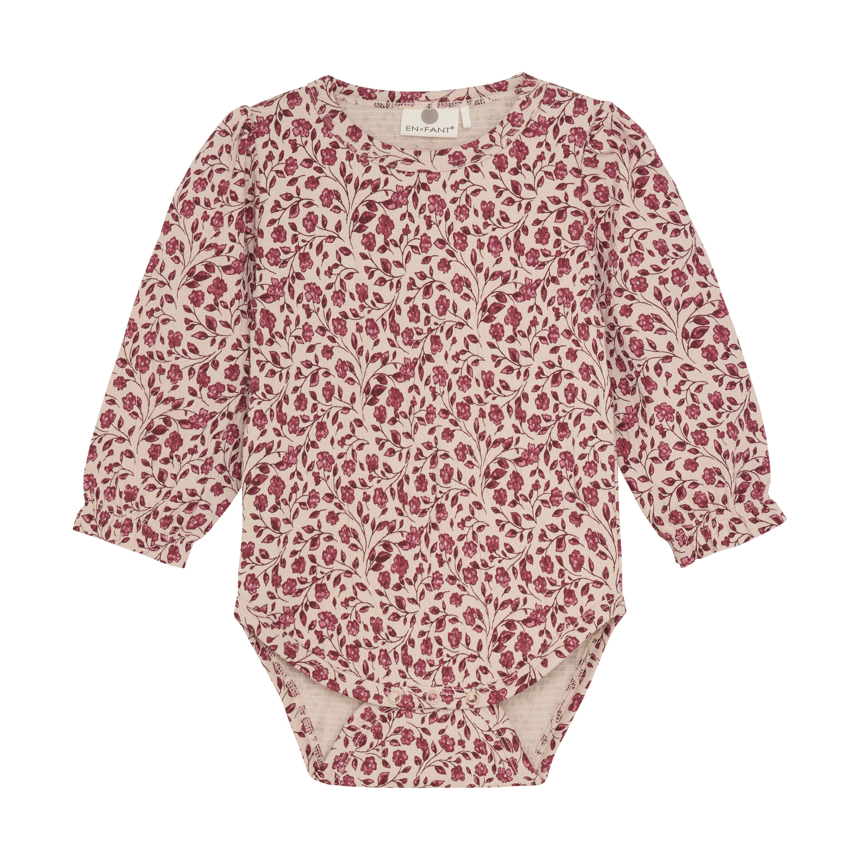 En Fant Body Longsleeve - French Oak Voorzijde