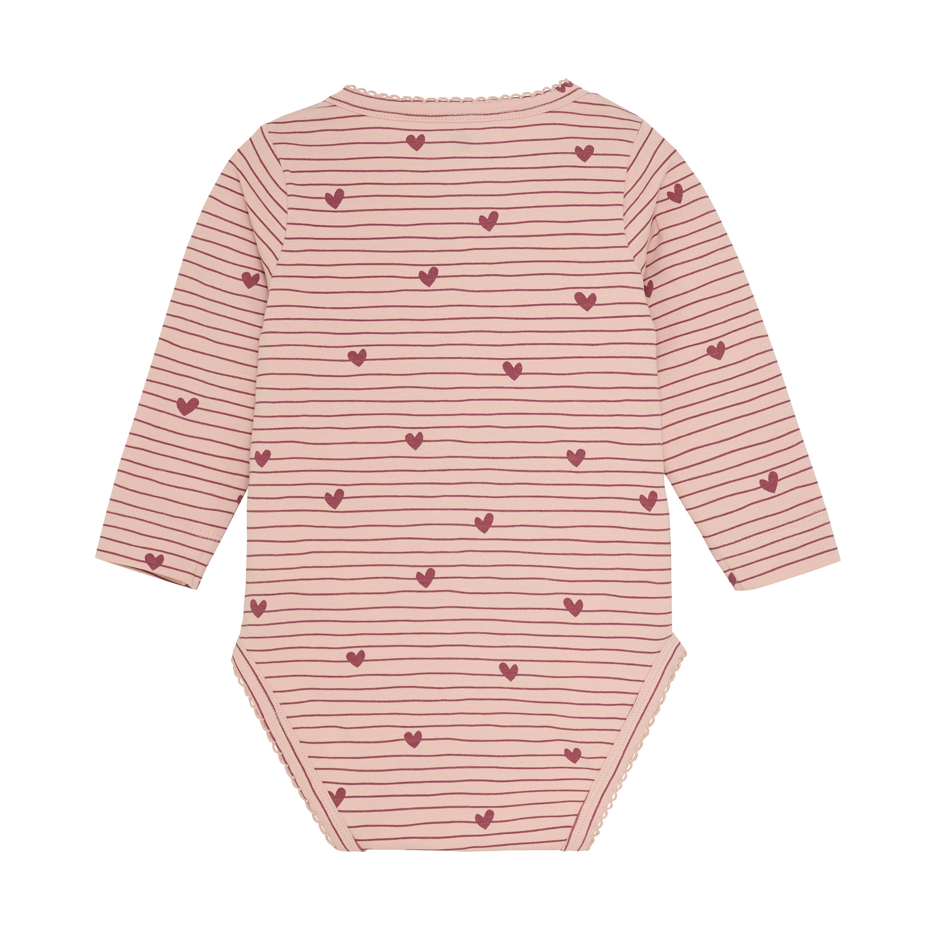 En Fant Body Longsleeve - Cameo Rose Achterzijde