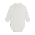 En Fant Body Longsleeve  Polo - Egret Achterzijde