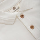 En Fant Body Longsleeve  Polo - Egret Detailfoto