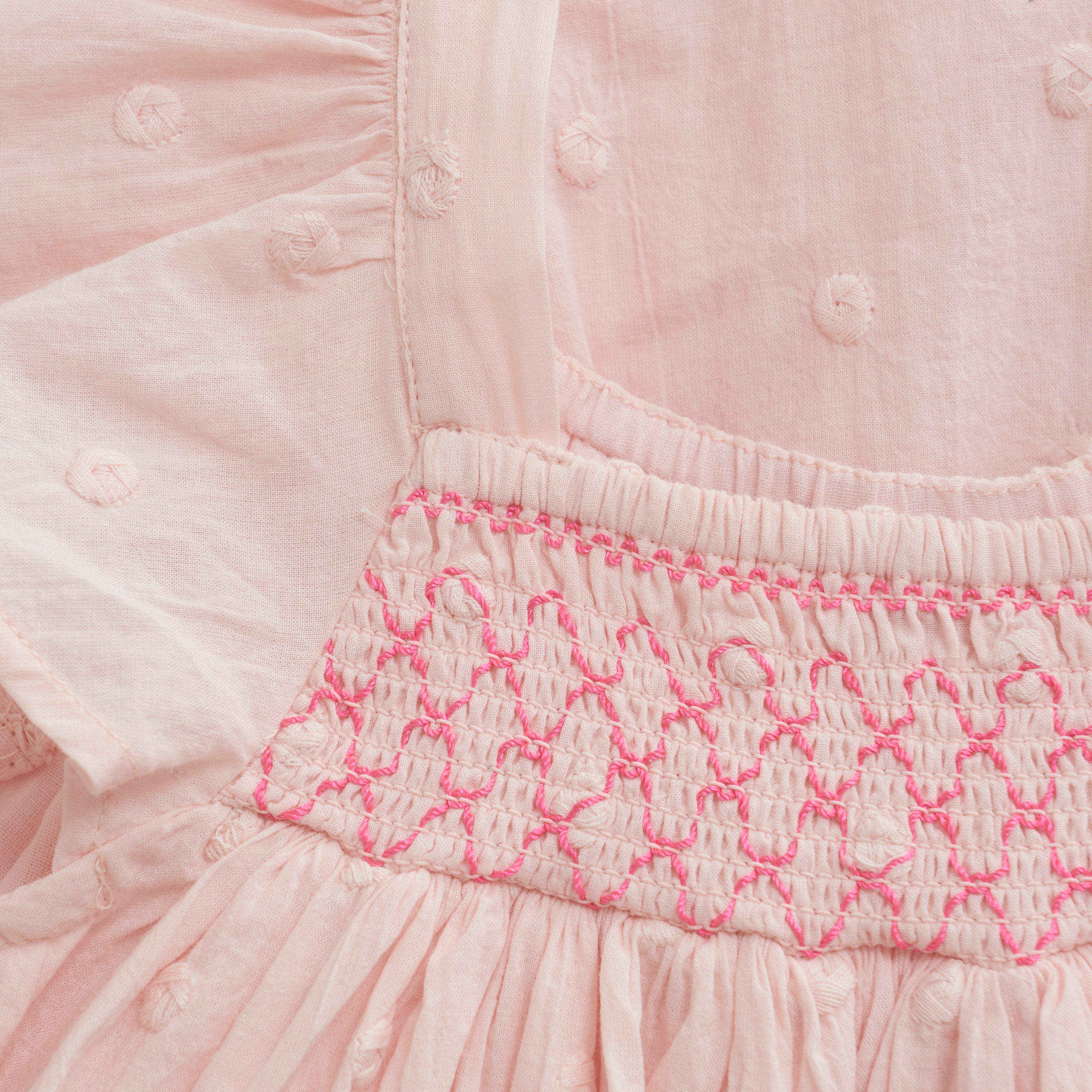 En Fant Dress NS  - Veiled Rose detail