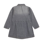 En Fant Dress Denim  - Light Grey Denim Achterzijde