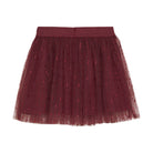 En Fant Skirt Tulle  - Tawny Port Achterzijde