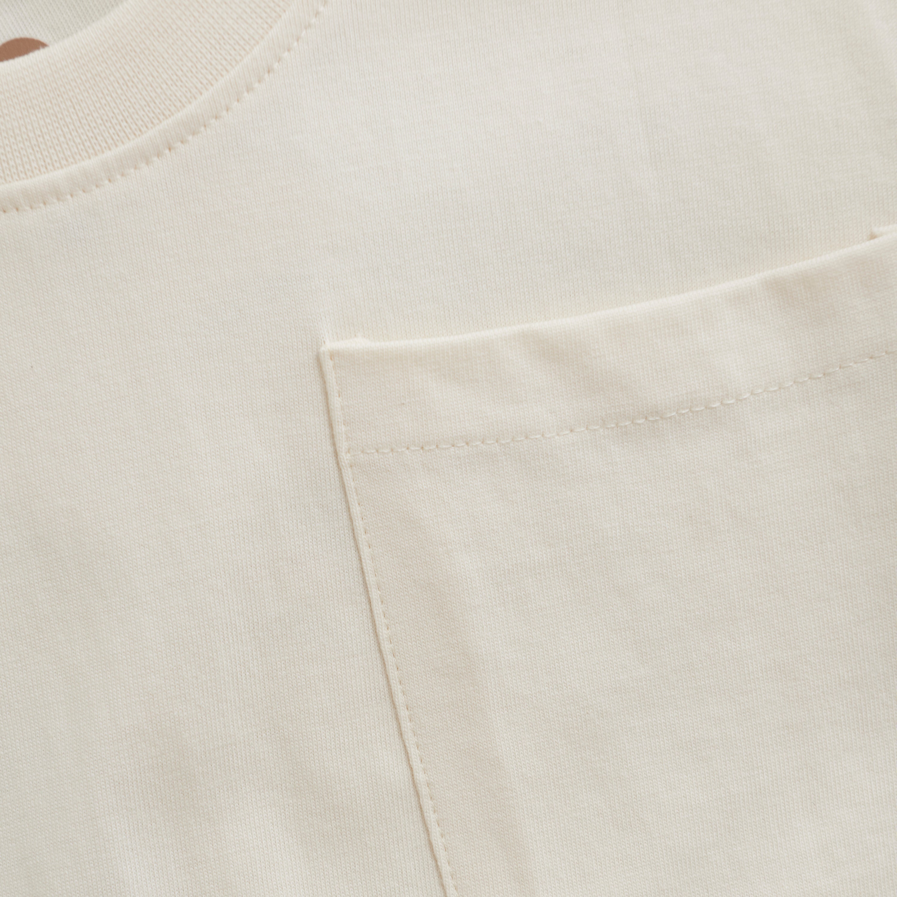 En Fant T-Shirt SS - Egret | Jongens detail