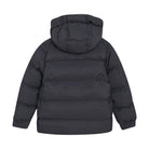 En Fant Jacket Quilt Solid Seamless Channels - Ebony Achterzijde