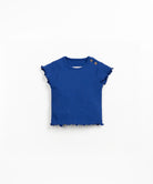 Play Up Flamé Rib T-Shirt - Telo voorzijde