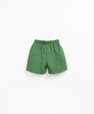 Play Up Fleece Shorts - Botanical achterzijde