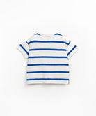 Play Up Striped Jersey T-Shirt - Telo achterzijde