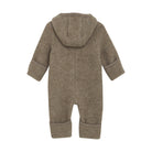 Huttelihut Pram Suit Wool Fleece - Savannah Melange Achterzijde