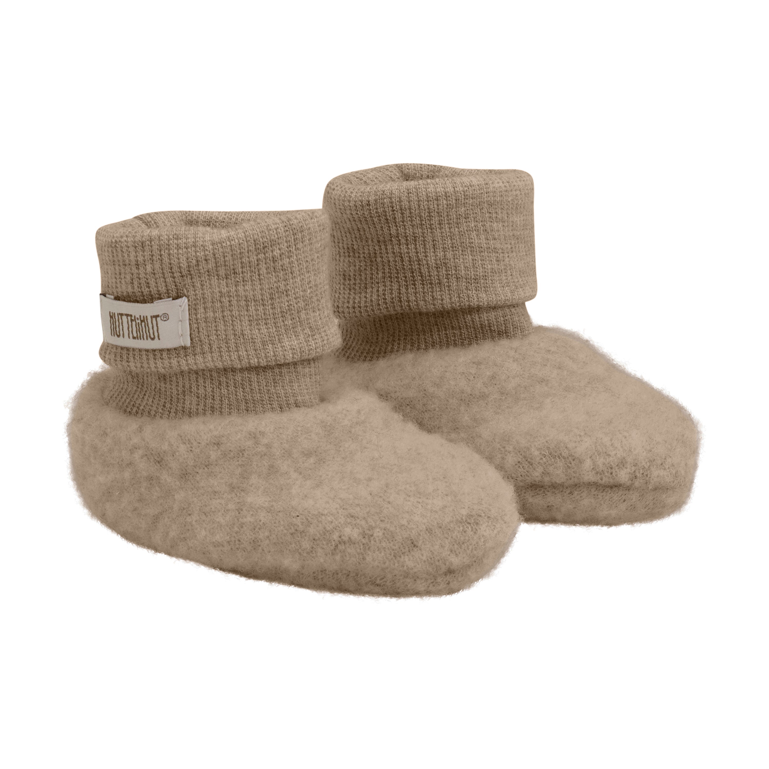Huttelihut Footies Wool Fleece 2-layer - Savannah Melange