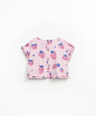 Play Up Printed Jersey T-Shirt - Hand voorzijde