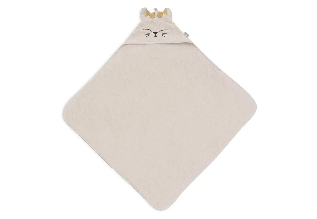 Jollein Badcape Badstof 75x75cm Charlie Cat