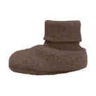 Huttelihut Footies Wool Fleece 2-layer - Brown Melange Zijkant