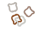 Jollein Speelgoed Ringen Siliconen 20x7x1cm Teddy Bear Volledige Product