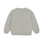 DAILY7 Oversized Sweater Artwork - Grey Melange achterzijde