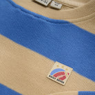 DAILY7 Oversized Sweater Big Stripe - Dusty Kobalt detail