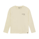 DAILY7 T-Shirt Longsleeve Backprint - Off White voorzijde