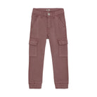 DAILY7 Twill Pants Straight Fit - Brown voorzijde