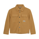 DAILY7 Shirtjacket Structure - Chestnut  voorzijde