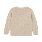 DAILY7 Knitted Sweater Cable - Sandshell Achterzijde
