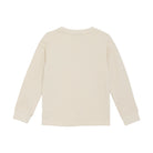 DAILY7 T-Shirt Longsleeve Chest Print - Sandshell  Achterzijde