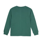 DAILY7 T-shirt Longsleeve Logo - Blue Spruce Achterzijde